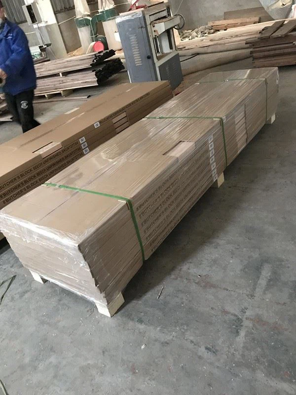 Solid Rubber Wood Butcher Block Worktop