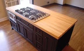 ท็อปเคาน์เตอร์ติดกาวขอบไม้บีช