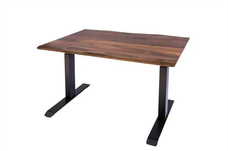 Solid Black Walnut Live Edge Office Table Top 30x48x0.8'' Manufacturers