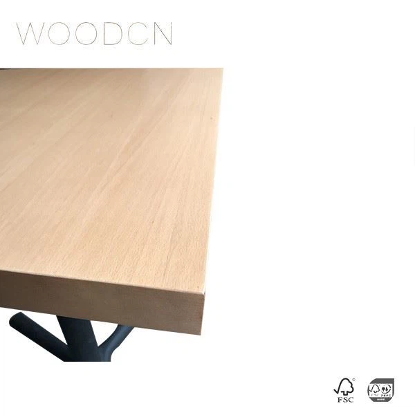 Beech Wooden Veneer Coffee Table Top Manufacturers