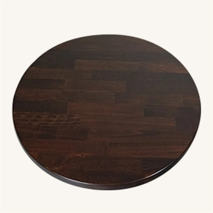 Beech Wood Butcher Block Dining Table Top in Walnut Color Manufacturer suppliers